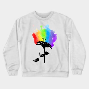 Flower of Creativity Crewneck Sweatshirt